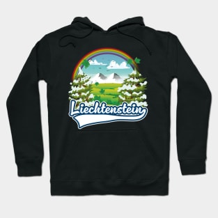 Liechtenstein travel logo Hoodie